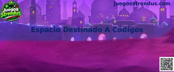 Referencia visual del espacio destinado a códigos durante el registro en Juegos Strendus