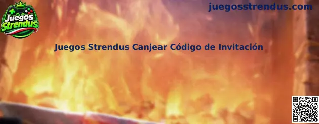 Guía visual para canjear código de invitación en Juegos Strendus
