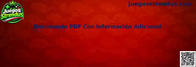 Documento PDF Con Información Adicional de Juegos Strendus