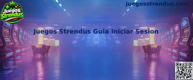 Guía visual para iniciar sesión en Juegos Strendus