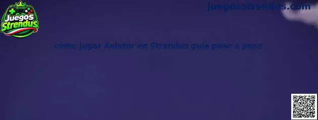 Guía para aprender cómo jugar Aviator en Strendus paso a paso